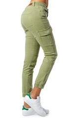 Женские брюки Only, зеленые цена и информация | Женские брюки | pigu.lt