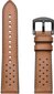 Watch Band Leather Brown цена и информация | Išmaniųjų laikrodžių ir apyrankių priedai | pigu.lt