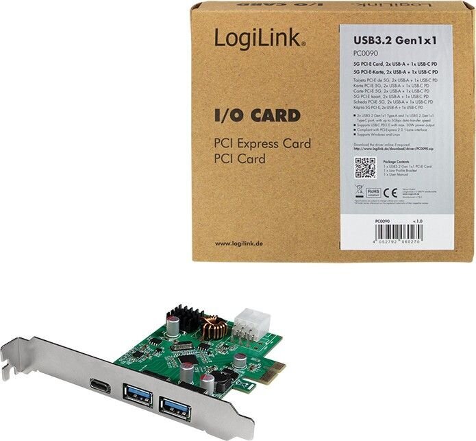 LogiLink PC0090 kaina ir informacija | Valdikliai | pigu.lt