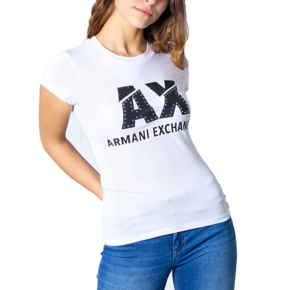 Marškinėliai moterims Armani Exchange BFNG171345 kaina ir informacija | Marškinėliai moterims | pigu.lt