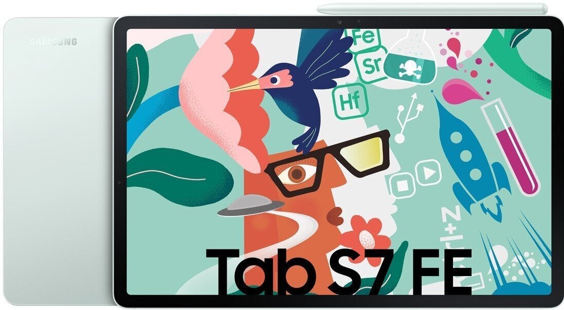 Samsung Galaxy Tab S7 FE WiFi 6/128GB SM-T733NLGEEUE kaina ir informacija | Planšetiniai kompiuteriai | pigu.lt