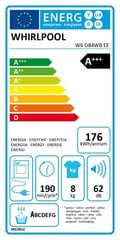 Whirlpool W6D84WBEE kaina ir informacija | Džiovyklės | pigu.lt