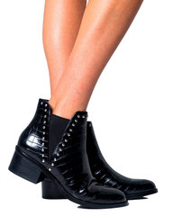 Aulinukai moterims Steve Madden, juodi kaina ir informacija | Aulinukai, ilgaauliai batai moterims | pigu.lt