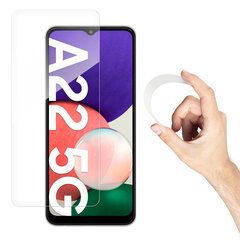 Wozinsky Nano Flexi Glass Hybrid Screen Protector Tempered Glass for Samsung Galaxy A22 5G цена и информация | Защитные пленки для телефонов | pigu.lt