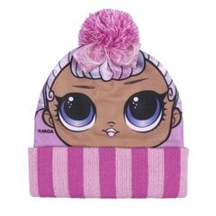 Детская шапка LOL Surprise!, розовая цена и информация | Шапки, перчатки, шарфы для девочек | pigu.lt