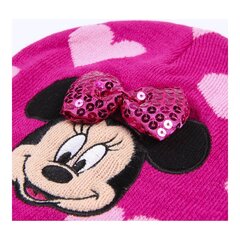 Детская шапка Minnie Mouse, розовая цена и информация | Шапки, перчатки, шарфы для девочек | pigu.lt