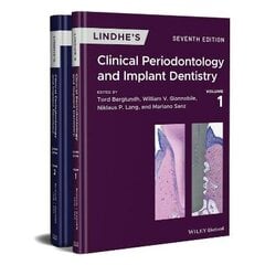 Lindhe's Clinical Periodontology And Implant Dentistry: 2 Volume Set 7Th Edition цена и информация | Пособия по изучению иностранных языков | pigu.lt