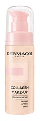 База под макияж Dermacol Collagen Make-up Pale 1.0, 20 мл цена и информация | Пудры, базы под макияж | pigu.lt