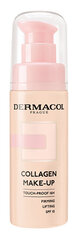 База под макияж Dermacol Collagen Make-up Nude 3.0, 20 мл цена и информация | Пудры, базы под макияж | pigu.lt