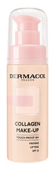 Makiažo pagrindas Dermacol Collagen Make-up Tan 4.0, 20ml kaina ir informacija | Makiažo pagrindai, pudros | pigu.lt