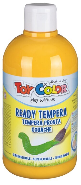 Gouache Tempera dažai ToyColor - superplaunami |500 ml| geltona kaina ir informacija | Piešimo, tapybos, lipdymo reikmenys | pigu.lt