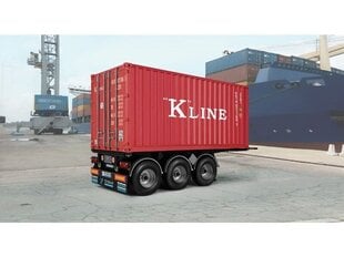 Konstruktorius Italeri - 20' container trailer, 1/24, 3887 kaina ir informacija | Konstruktoriai ir kaladėlės | pigu.lt