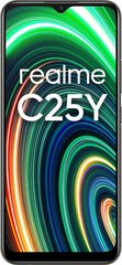 Realme C25Y, 128 GB, Dual SIM, Black цена и информация | Мобильные телефоны | pigu.lt