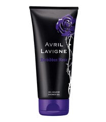 Dušo želė Avril Lavigne Forbidden Rose moterims, 200 ml цена и информация | Женская парфюмированная косметика | pigu.lt