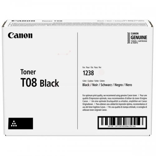 Canon T08 (3010C006), juoda kaina ir informacija | Kasetės lazeriniams spausdintuvams | pigu.lt