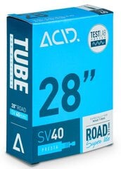 Велосипедная камера ACID 28" Road Super Lite SV 40 мм 18/23-622/630 цена и информация | Покрышки, шины для велосипеда | pigu.lt