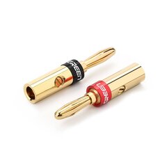 UGREEN 30513 Brass Speaker Plugs (4 pack) цена и информация | Кабели для телефонов | pigu.lt