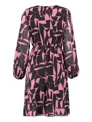 Zabaione женское платье HOPEKL*01, черный/розовый цена и информация | Платья | pigu.lt