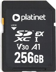 Карта памяти Platinet PMMSDEX7256 MicroSDXC 256GB цена и информация | Карты памяти для фотоаппаратов, камер | pigu.lt