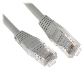 PATCHCORD RJ45/1.0-GREY 1.0 m цена и информация | Кабели и провода | pigu.lt