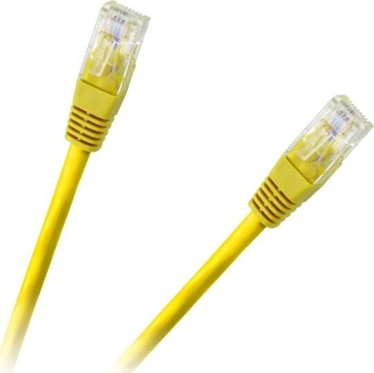 RBLINE RJ45/6/1.5-YELLOW kaina ir informacija | Kabeliai ir laidai | pigu.lt