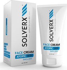 Крем для лица Solverx Atopic Skin, 50 мл цена и информация | Кремы для лица | pigu.lt