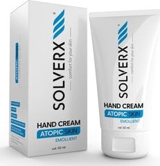 Крем для рук Solverx Atopic Skin 50мл цена и информация | Кремы, лосьоны для тела | pigu.lt