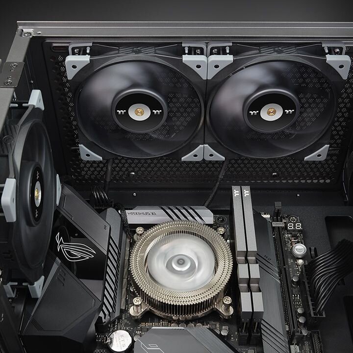 Thermaltake CL-F085-PL14BL-A цена и информация | Kompiuterių ventiliatoriai | pigu.lt