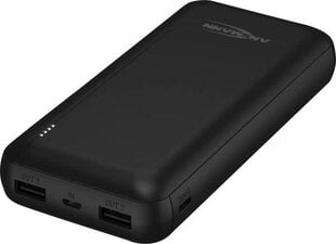 Ansmann 1700-0133, 20000 mAh kaina ir informacija | Atsarginiai maitinimo šaltiniai (power bank) | pigu.lt