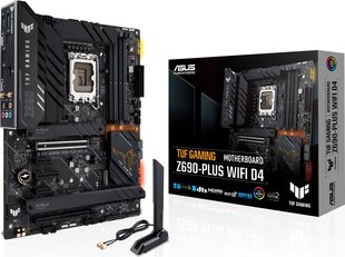 Pagrindinė plokštė|ASUS|Intel Z690 Express|LGA1700|ATX|Atmintis DDR4|Atminties lizdai 4|2xPCI-Express 3.0 1x|2xPCI-Express 3.0 4x|1xPCI-Express 5.0 16 kaina ir informacija | Pagrindinės plokštės | pigu.lt