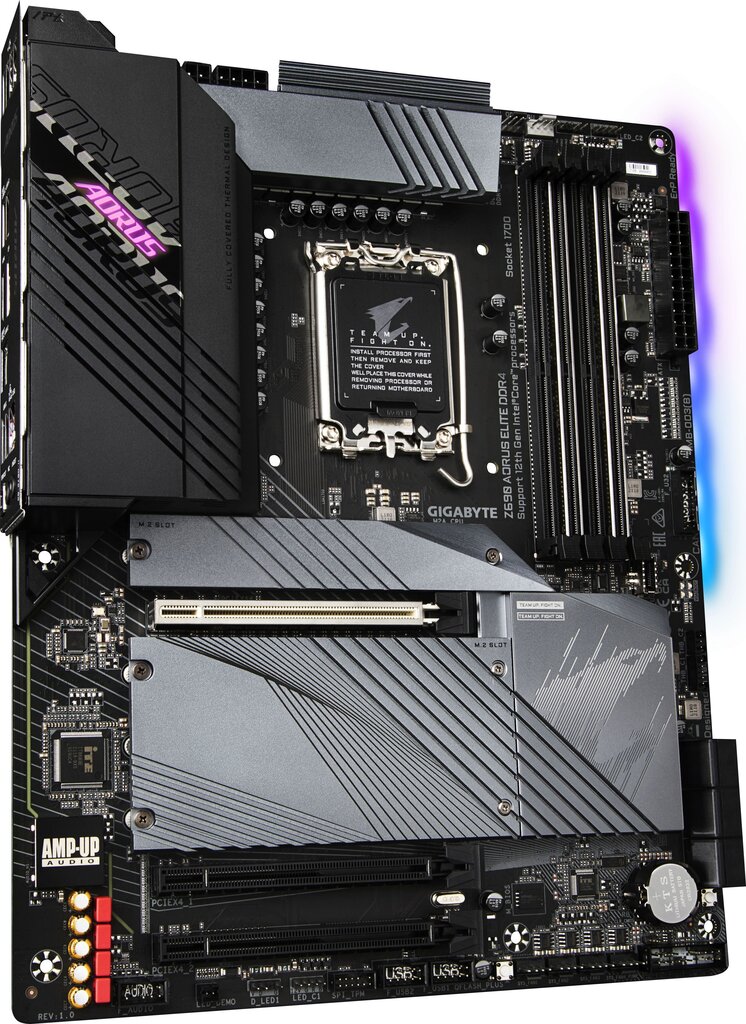 Gigabyte Z690 Aorus Elite DDR4 kaina ir informacija | Pagrindinės plokštės | pigu.lt