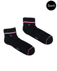 SOCKS TOMMY HILFIGER TH MEN ICONIC QUARTER 2P 100001094200 цена и информация | Sportinis kostiumas moterims Kinga, veliūrinis | pigu.lt