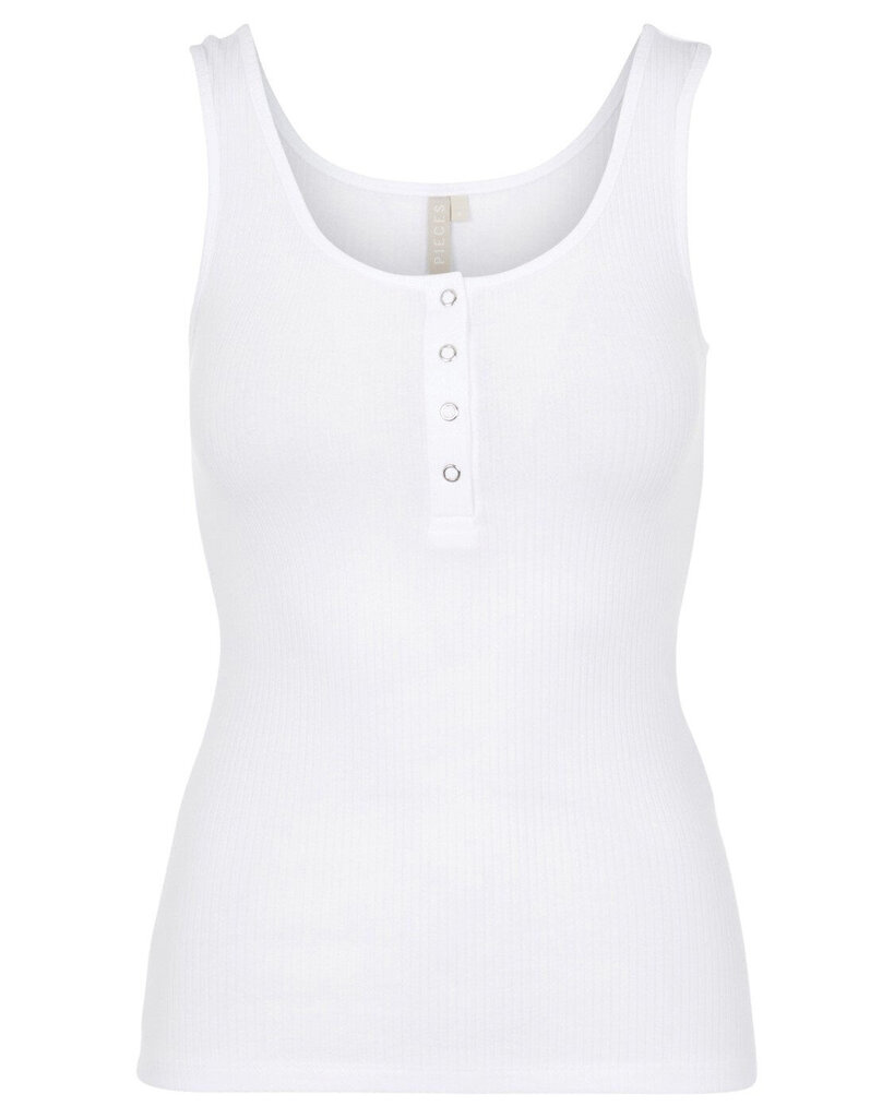 Pieces marškinėliai moterims, balti kaina ir informacija | Marškinėliai moterims | pigu.lt