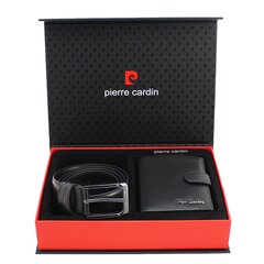 Ремень Pierre Cardin PCGF9013NERO-110 цена и информация | Мужские ремни | pigu.lt