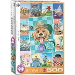Dėlionė Eurographics, 6500-5365, Dog`s Life, 500 d. kaina ir informacija | Dėlionės (puzzle) | pigu.lt