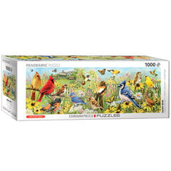 Dėlionė Eurographics, 6010-5338, Garden Birds, 1000 d. kaina ir informacija | Dėlionės (puzzle) | pigu.lt