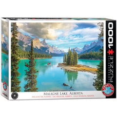 Пазл Eurographics, 6000-5430, Maligne Lake, Alberta, 1000 шт. цена и информация | Пазлы | pigu.lt