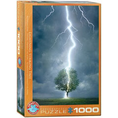 Dėlionė Eurographics, 6000-4570, Lighting Striking Tree, 1000 d. kaina ir informacija | Dėlionės (puzzle) | pigu.lt