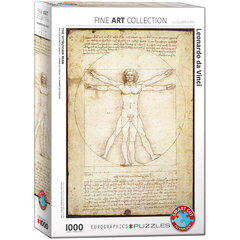 Пазл Eurographics, 6000-5098, Vitruvius Man, 1000 шт. цена и информация | Пазлы | pigu.lt