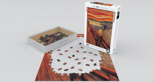 Dėlionė Eurographics, 6000-4489, The Scream, 1000 d. kaina ir informacija | Dėlionės (puzzle) | pigu.lt