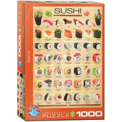 Пазл Eurographics, 6000-0597, Sushi, 1000 шт. цена и информация | Пазлы | pigu.lt