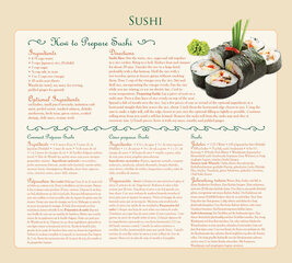 Dėlionė Eurographics, 6000-0597, Sushi, 1000 d. kaina ir informacija | Dėlionės (puzzle) | pigu.lt