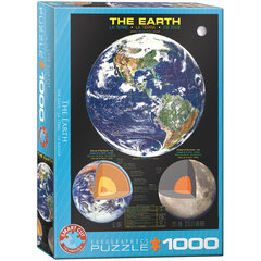 Dėlionė Eurographics, 6000-1003, The Earth, 1000 d. kaina ir informacija | Dėlionės (puzzle) | pigu.lt