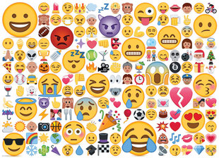 Dėlionė Eurographics, 6000-0816, Emojipuzzle, What`s your Mood?, 1000 d. kaina ir informacija | Dėlionės (puzzle) | pigu.lt