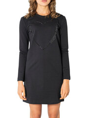 Платье женское Love Moschino, черное цена и информация | Платья | pigu.lt
