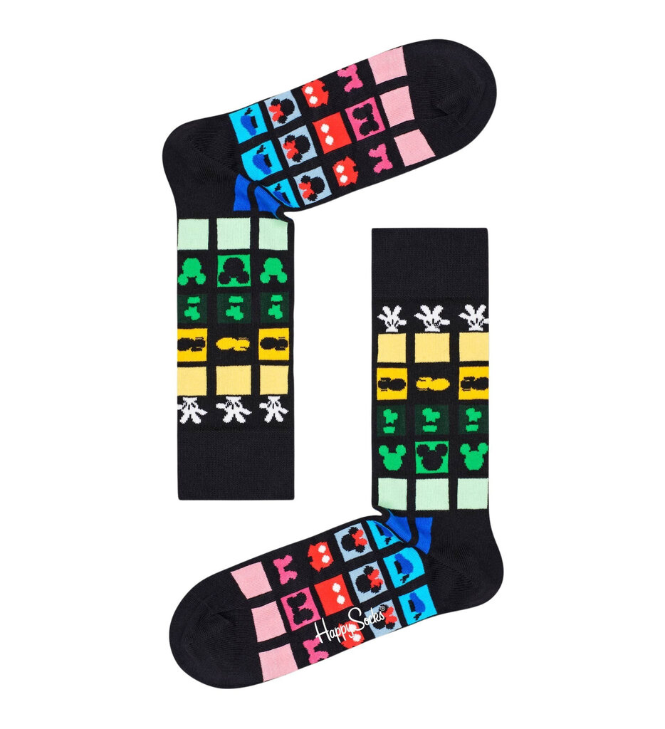 Kojinės moterims Happy Socks, juodos цена и информация | Moteriškos kojinės | pigu.lt