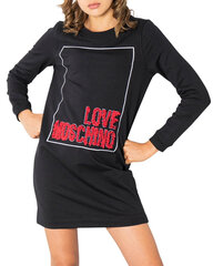 Платье женское Love Moschino, черное цена и информация | Платья | pigu.lt