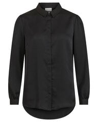 Рубашка женская Vila, черная цена и информация | Женские блузки, рубашки | pigu.lt