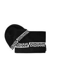 Мужской шарф Armani Exchange BFNG324750 цена и информация | Мужские шарфы, шапки, перчатки | pigu.lt