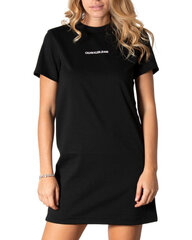 Calvin Klein Jeans Institutional Long T-Shirt Dress 560075967 цена и информация | Платья | pigu.lt